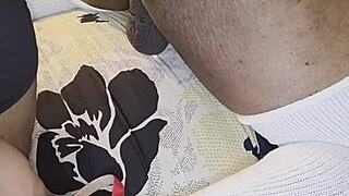 Abw Homemade Wife Whore Cum on Ass