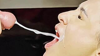 Blonde bunny rides big cock