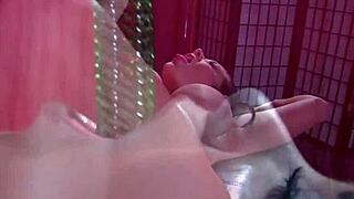 jayden jaymes masturbating on oily wall