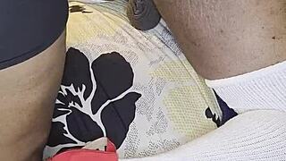 Abw Homemade Wife Whore Cum on Ass