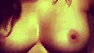 my wife grinding her natural tits and ass on my cock at 35