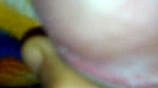 mommy masturbates in bed handjob cock.