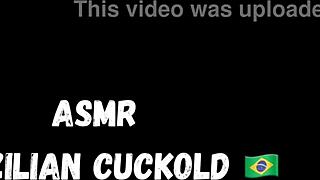 ASMR Brazilian cuckold is so intense