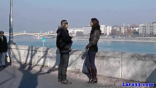 i got cumsprayed on my ass by that pickedup euro milf