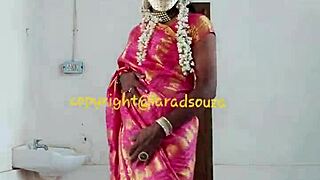 Indian Crossdresser Lara Dsouza in Mummification and Anal Sex