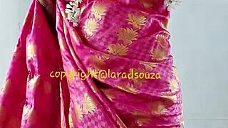 Indian Crossdresser Lara Dsouza in Mummification and Anal Sex