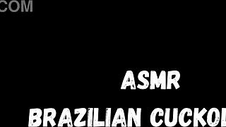 ASMR Brazilian cuckold is so intense