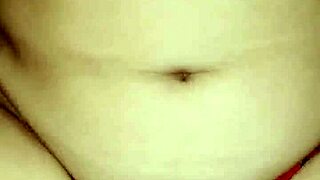 Amateur Latina Receives Creampie in Tight Pussy