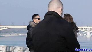 i got cumsprayed on my ass by that pickedup euro milf