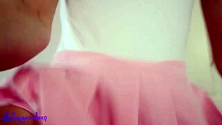 dilated eyes meet crazy buttplug play in solo masturbation