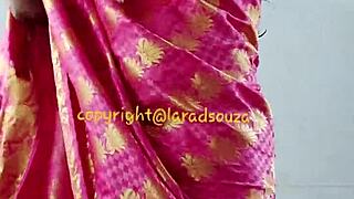 Indian Crossdresser Lara Dsouza in Mummification and Anal Sex