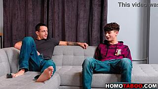 gay boy fucked by pornstar stepbrother kyle wyncrest & zayne bright 😏