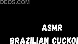 ASMR Brazilian cuckold is so intense