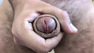 Intimate Close-Up Climax Moment