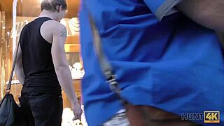 Hunt4k Reality Teen Trades Sex for Engagement Ring in Hidden POV
