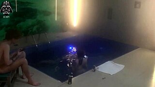 I had a threesomez with friends in the motel pool, part 1