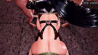 Big tits milf swallows monster cock cum