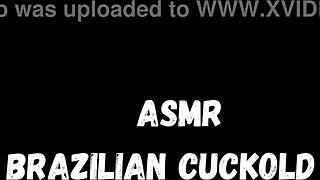 ASMR Brazilian cuckold is so intense