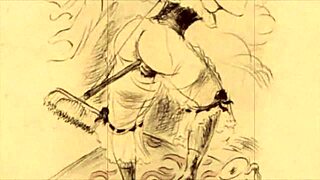 vintage erotic drawings collection featuring antique styles