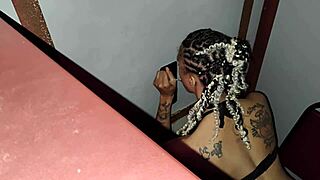 Hey, trying out a gloryhole for the first time with some sucking action