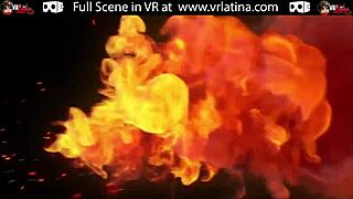 Slim Latina Teen's Tight Sex With Small Tits In VR POV