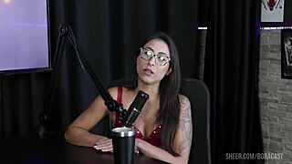 Hey, check out this compilation of Luciana Picchi on Bora Cast with Bruna Carlos and Matheus Caetano - Part 1 on Sheer Red! 😏📹