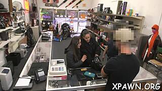 Reality Sex In The Shop: Rough Fucking, Blowjob, And Pussy Action With European Amateurs.