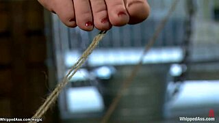 Busty Milf Bound and Spanked!