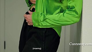 caught roommate! now she's licking pussy after confrontation!