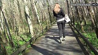 jess, show your first porn casting with dildo