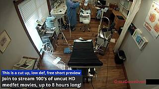 Daisy ducati feels nervous as doctor tampa examines her small natural tits and spreads pussy for university entrance physical