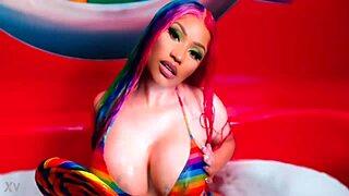 oh my god, nicki minaj nude and horny masturbating!