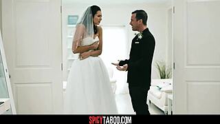 Perv stud decides to anal fuck his brother's hot wife right before the wedding ceremony.