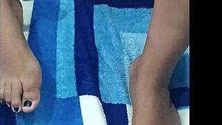 Beautiful vagina of my stepsister in lingerie revealed