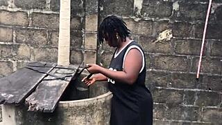 Fuck My Big Ass By The Well!