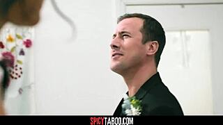 Perv stud decides to anal fuck his brother's hot wife right before the wedding ceremony.