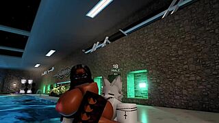 Roblox sluts in a wild threesome compilation