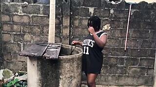 Fuck My Big Ass By The Well!