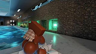 Roblox sluts in a wild threesome compilation