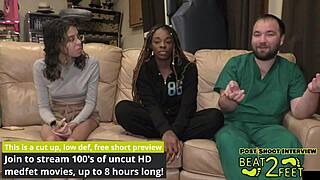 giggles' barefoot feet get all sandy at the beach