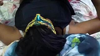 Latina Teases With Huge Ass In Lingerie