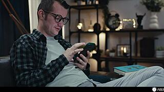 alice murkovski turns into a real life sex doll and gets her pussy eaten