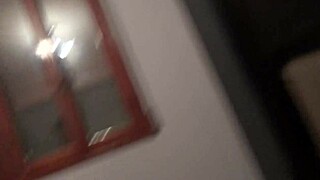 Stella Rubino's first time in threesome doggystyle blowjob ending with cum in mouth and squirting