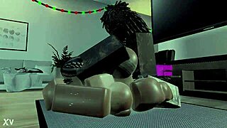 Black thot gets her big ass stretched by monster bbc