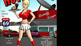 Restaurant Staff Undresses For Interracial Orgy In Kitchen