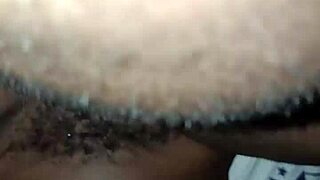 fucking this sexy petite ebony chic with her hairy wet pussy all night long