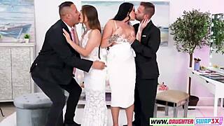 Stepdaughters lose virginity to stepdads' cocks?