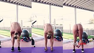 Crystal Clark Parker Ambrose Stars in Ultimate Milf Workout Video