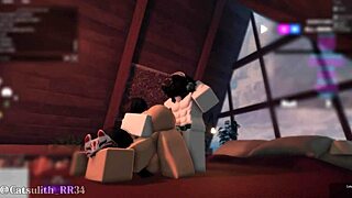 Threesome with Two Fans in Doggystyle, Bent Over, Riding, and Blowjob Action