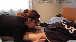 Housewife apologizes after neighbor cums in mouth during blowjob